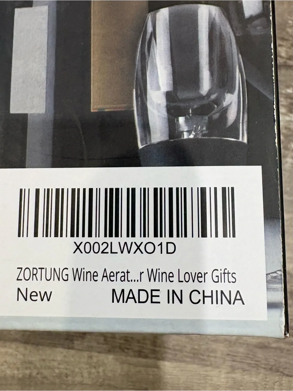 ZORTUNG Wine Aerator Decanter Pourer Spout Set With Filters for Purifier